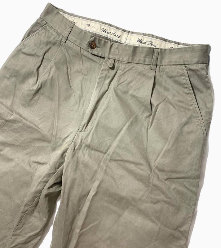 Uomo Gant Pantaloni Beige Cotone M