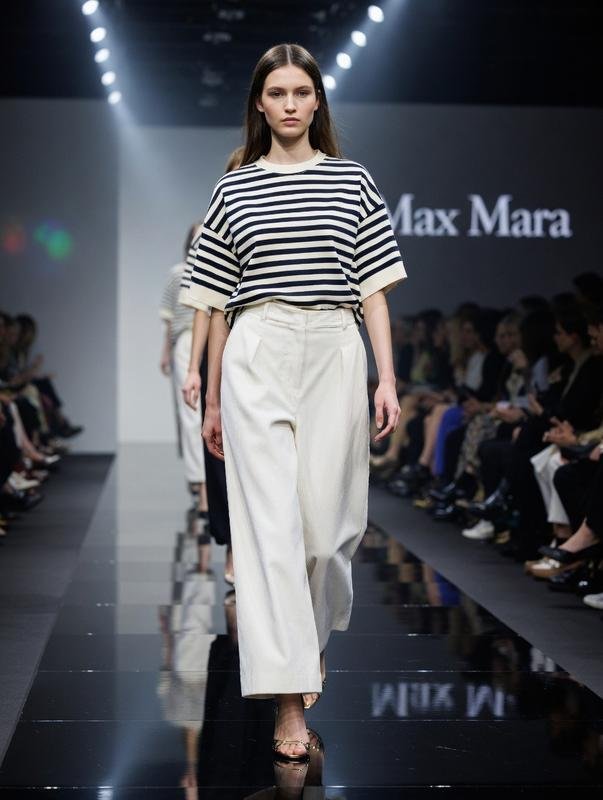 Femme Weekend Max Mara Pantalons Beige Coton XS