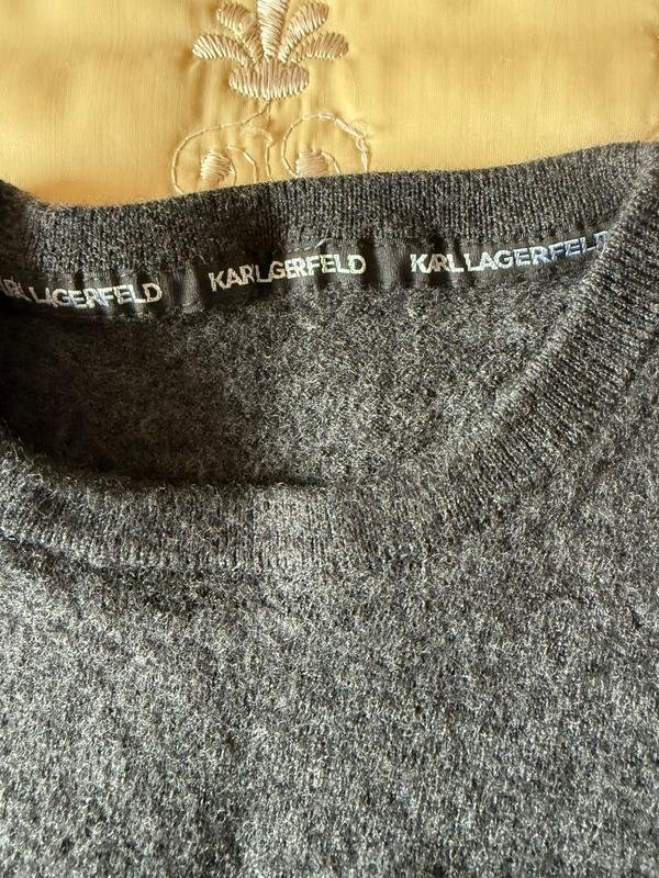 Women Karl Lagerfeld Sweater Grey Wool XS