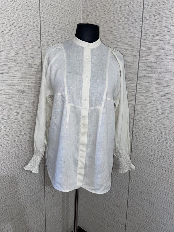 Женская Weekend Max Mara Сорочка Молочный Лен M