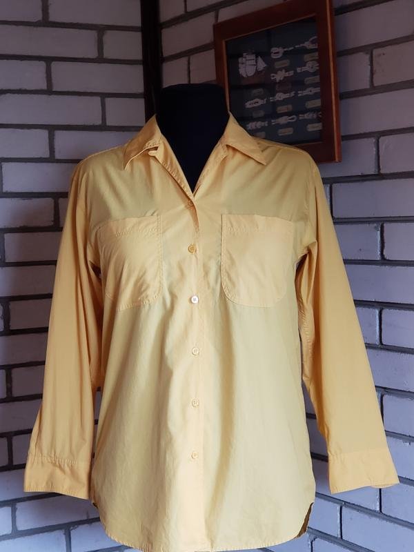 Donna St. Michael Camicia Gialla Cotone 38