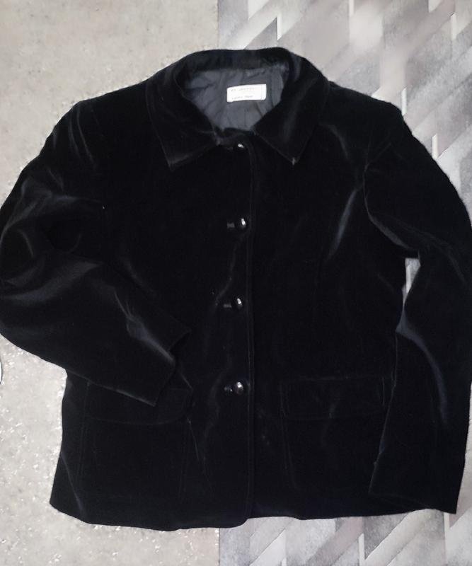 Женский Alberta Ferretti Пиджак Чёрный Хлопок M