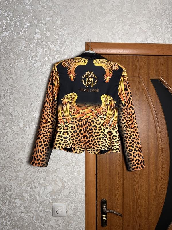 Женский Roberto Cavalli Пиджак Чёрный M