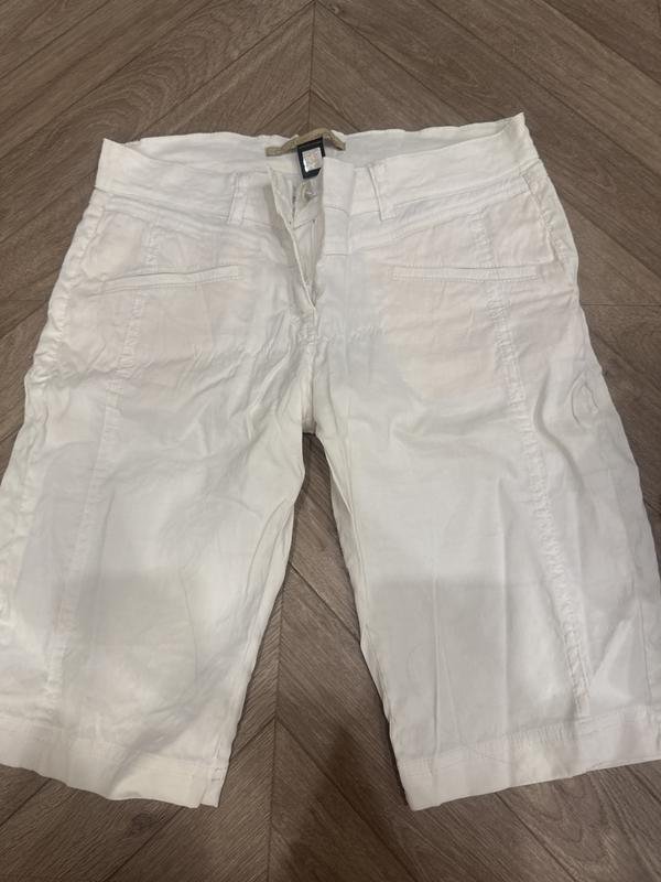 Женские Roberto Cavalli Бриджи Белые S