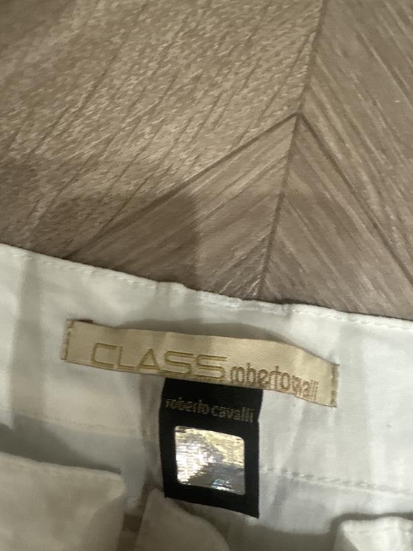Женские Roberto Cavalli Бриджи Белые S