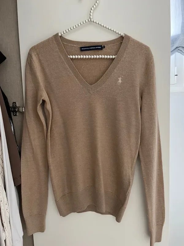 Femme Ralph Lauren Pull Beige Laine S