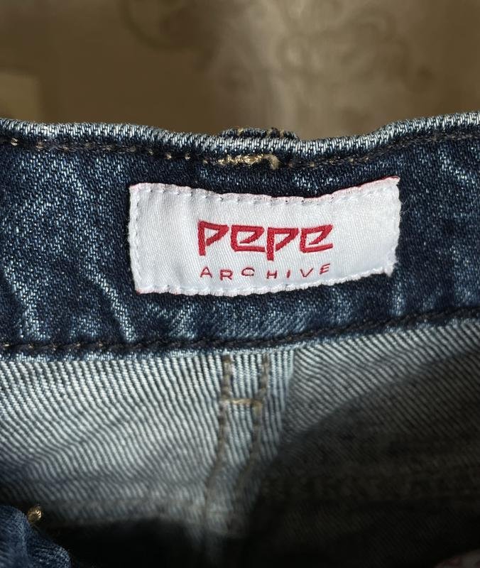 Женские Pepe Jeans Шорты Тёмно-синий Хлопок S