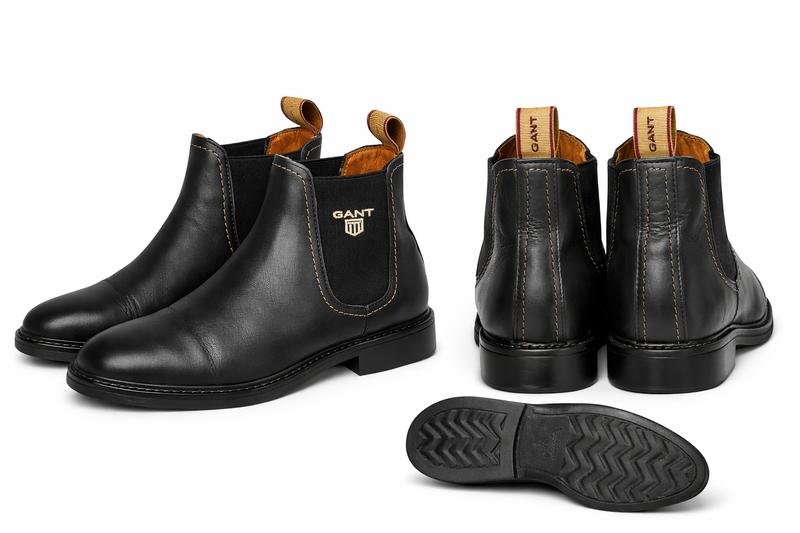 Women Gant Boots Black Leather 36