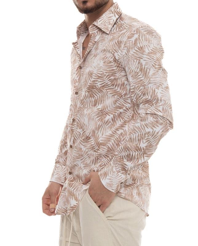 Homme Boss Chemise Beige  XL