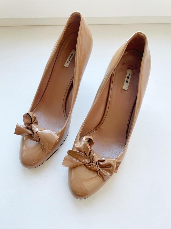 Donna Miu Miu Tacchi Marrone 37