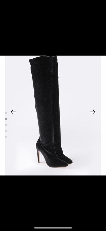 Женские Giuseppe Zanotti Туфли Чёрный Велюр 40.5