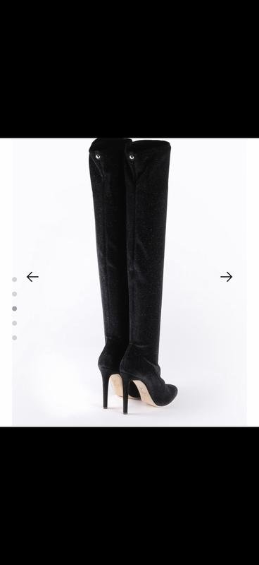 Женские Giuseppe Zanotti Туфли Чёрный Велюр 40.5