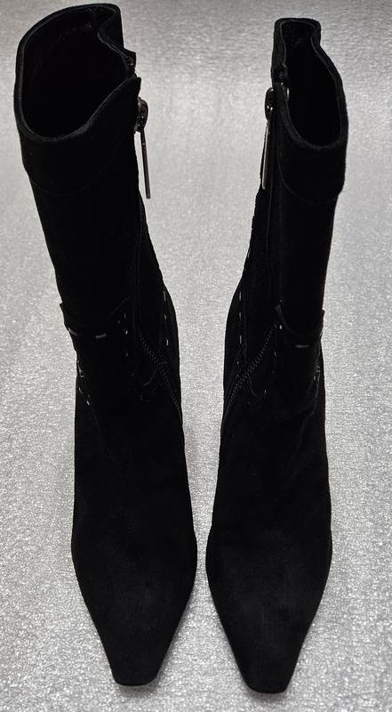 Женские Roberto Botticelli Сапоги Чёрные Замша 39