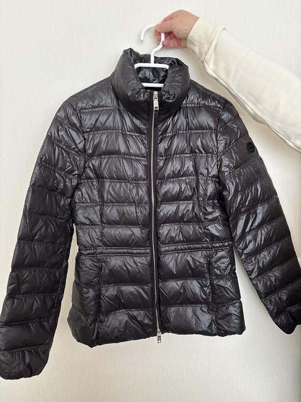 Damen Massimo Dutti Jacke Schwarz Polyester S