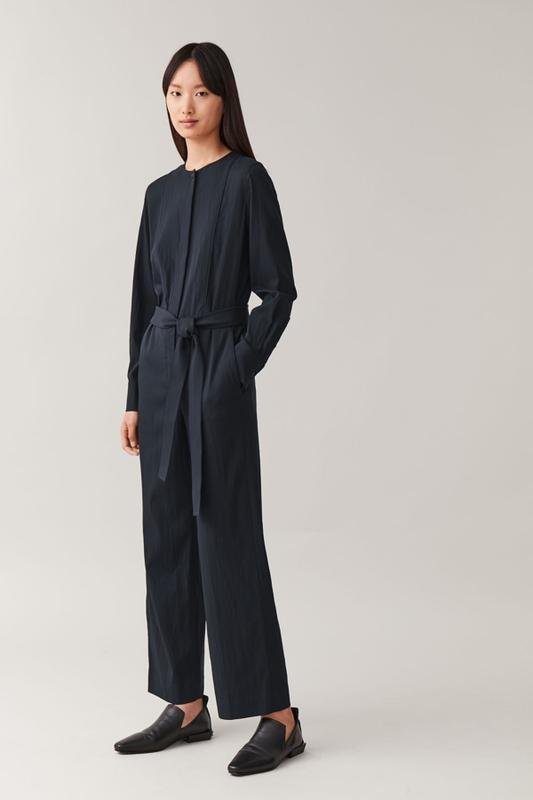 Damen COS Jumpsuit Grau Polyamid 40