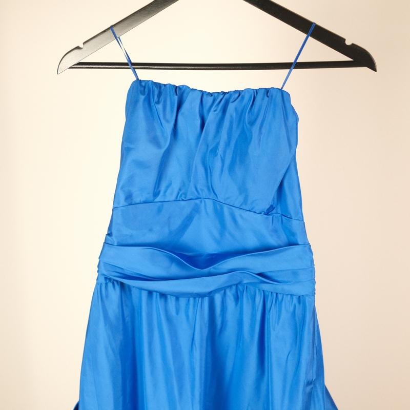 Damen Frank Usher Kleid Marineblau Polyester L