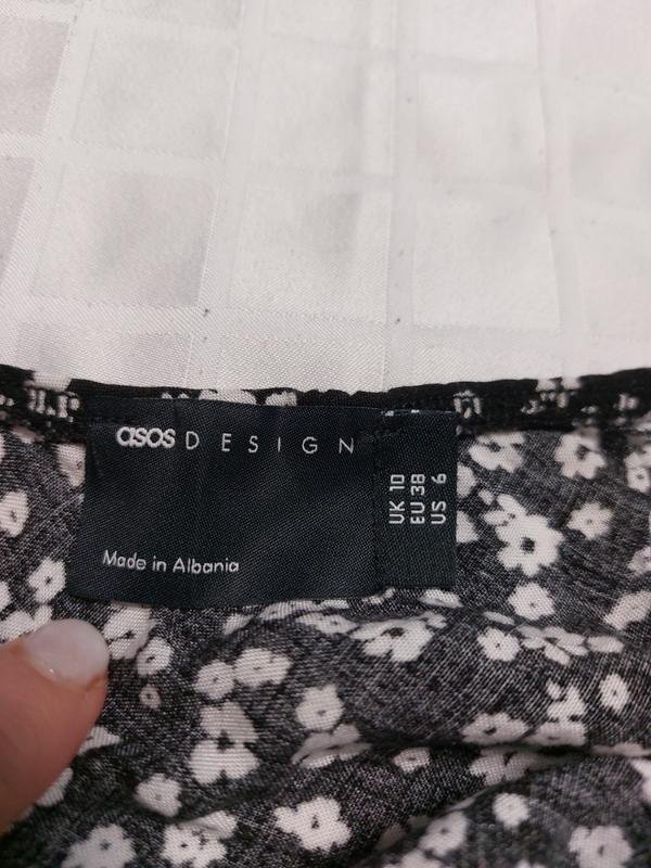 Женская ASOS DESIGN Юбка Чёрный Вискоза 38