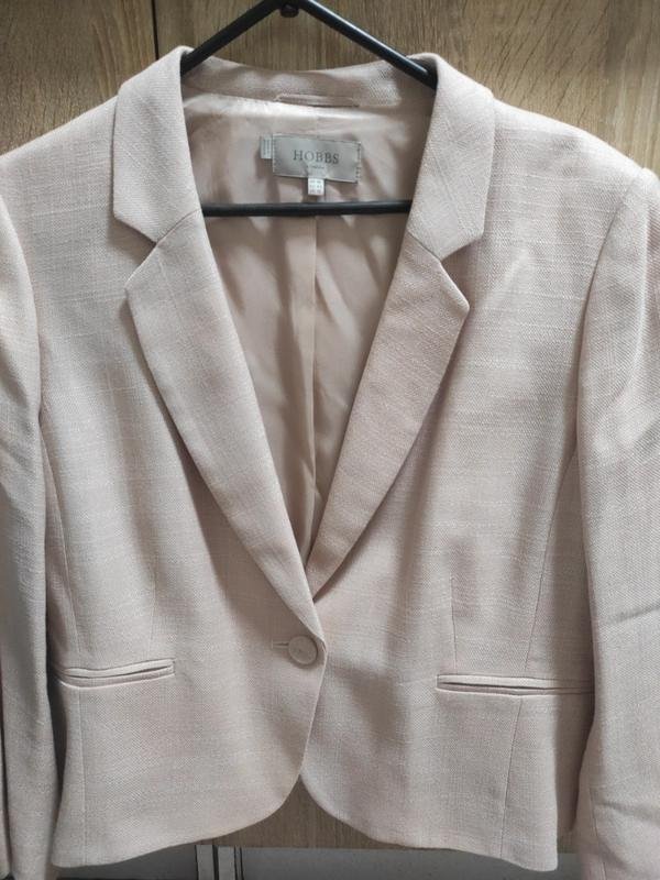 Femme Hobbs Blazer Beige Viscose XL