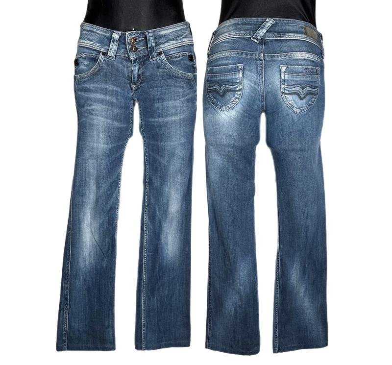 Женские Pepe Jeans Джинсы Синий Хлопок 25
