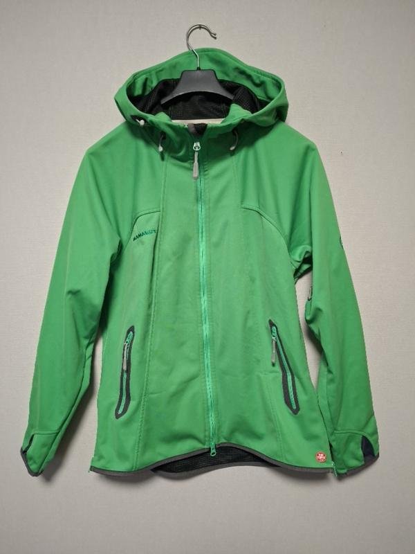 Femme Mammut Veste Verte Softshell M