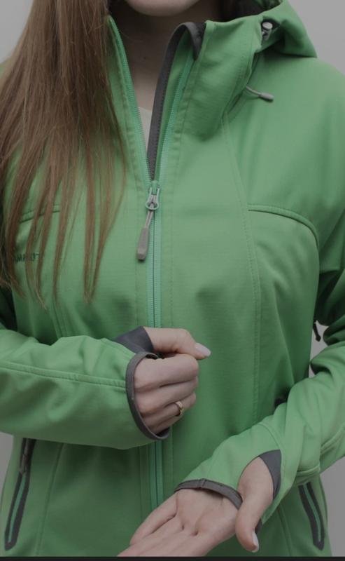 Femme Mammut Veste Verte Softshell M
