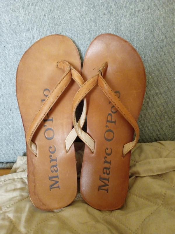 Donna Marc O'Polo Infradito Marrone Pelle 38