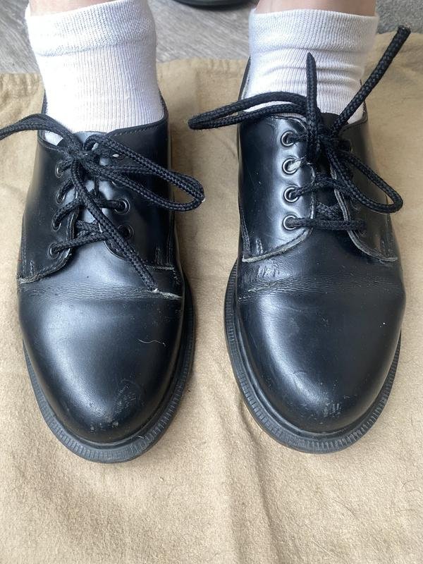Donna Dr. Martens Oxford Nero Pelle 37.5