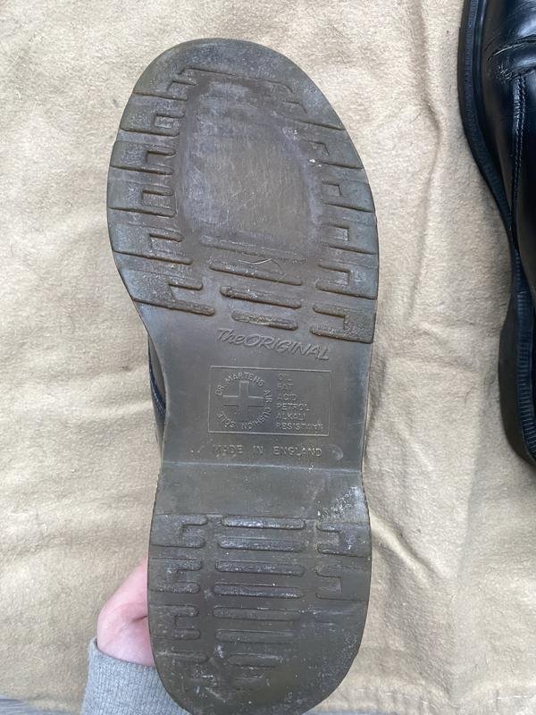 Donna Dr. Martens Oxford Nero Pelle 37.5