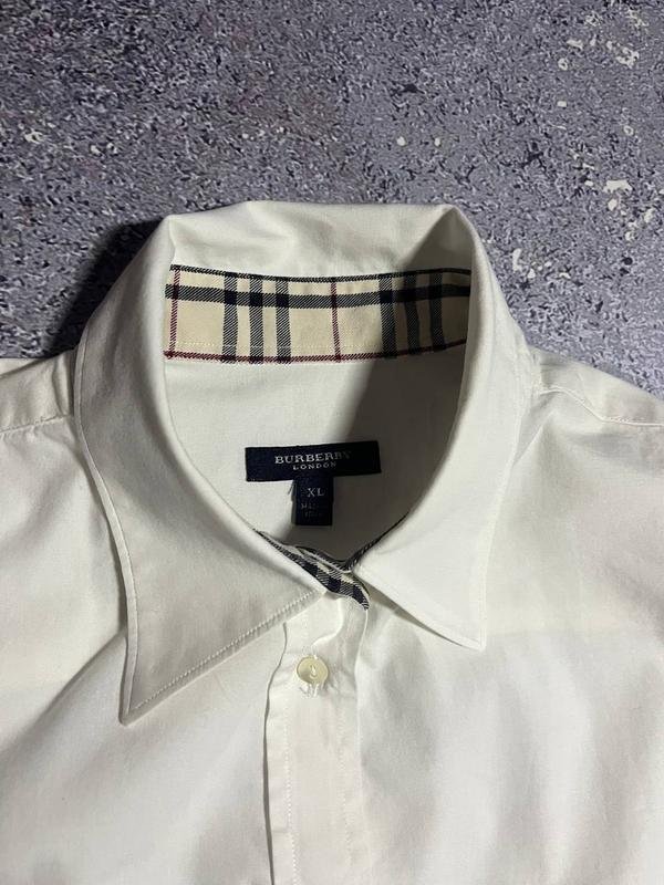 Женская Burberry Рубашка Белая Хлопок L