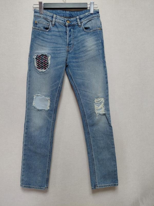 Femmes Jeans Bleu 25