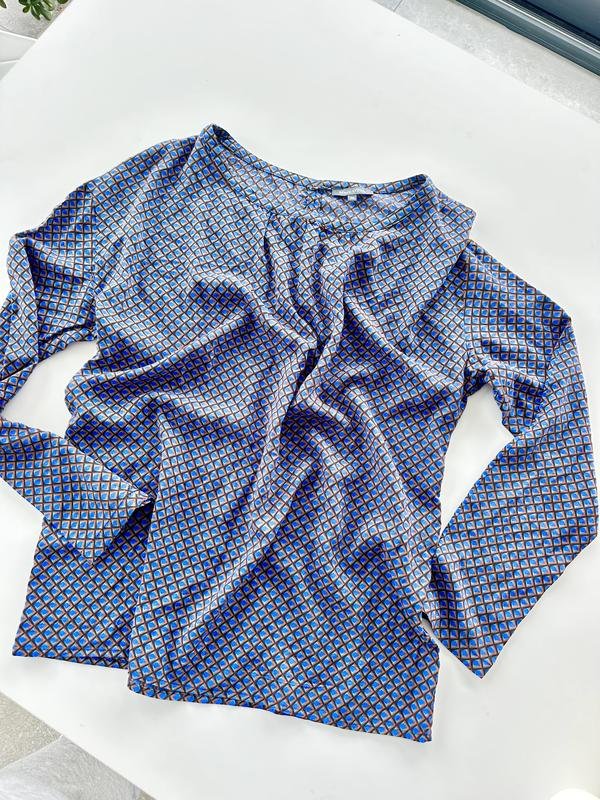 Donna Marc O'Polo Camicia Blu Navy Viscosa S
