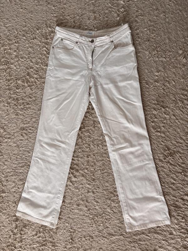 Femme Armani Collezioni Jeans Blanc 42