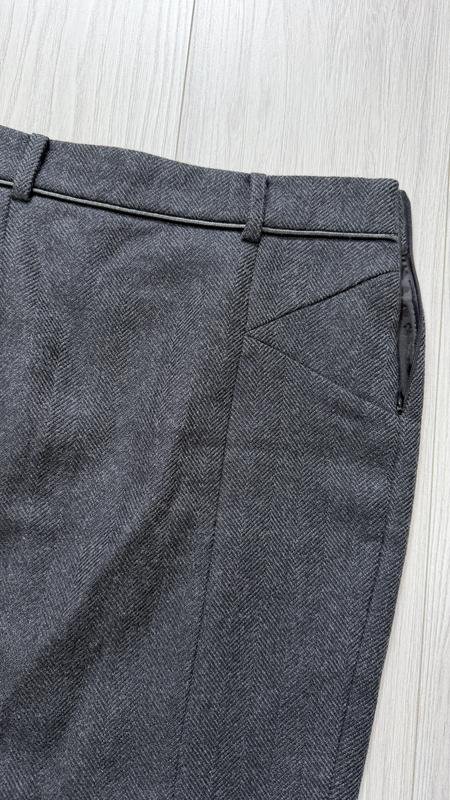 Damen Karl Lagerfeld Rock Schwarz Wolle S