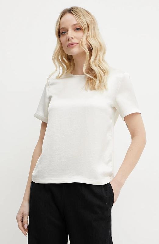 Femme Weekend Max Mara Chemise Ivoire Polyester 38