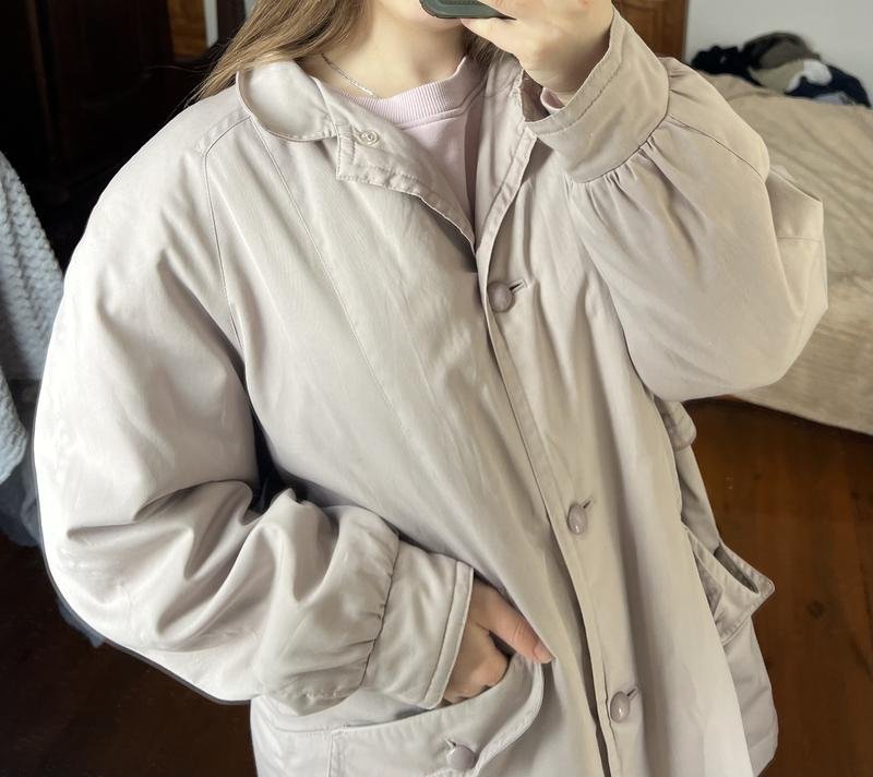 Femme Veste Vintage Lilas Coton One size