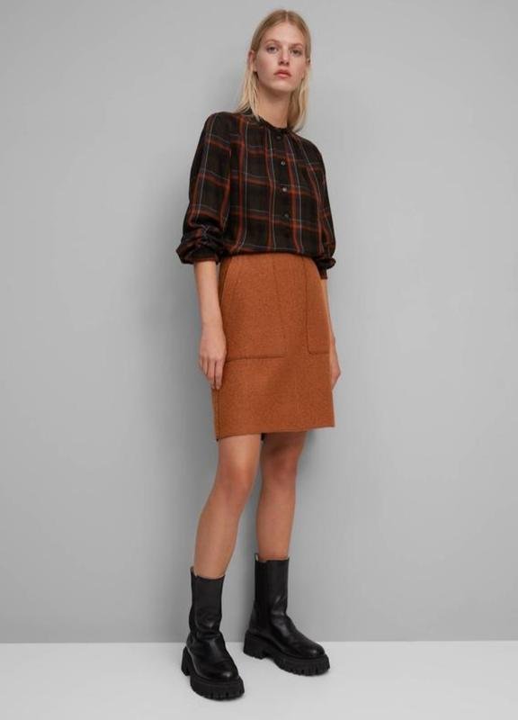 Donna Marc O'Polo Gonna Senape Lana S