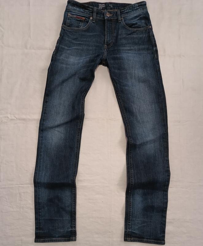 Мужские Tommy Jeans Джинсы Тёмно-синий Джинс