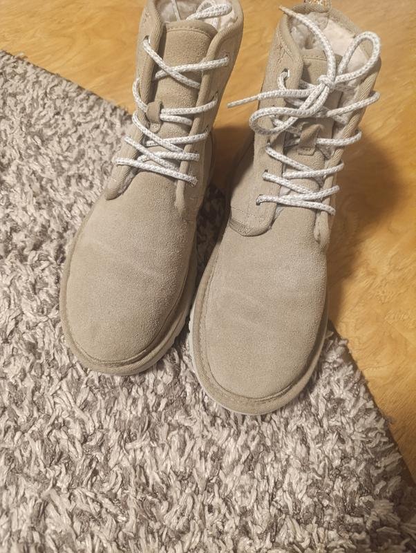Damen UGG Chukka Stiefel Beige Wildleder 39