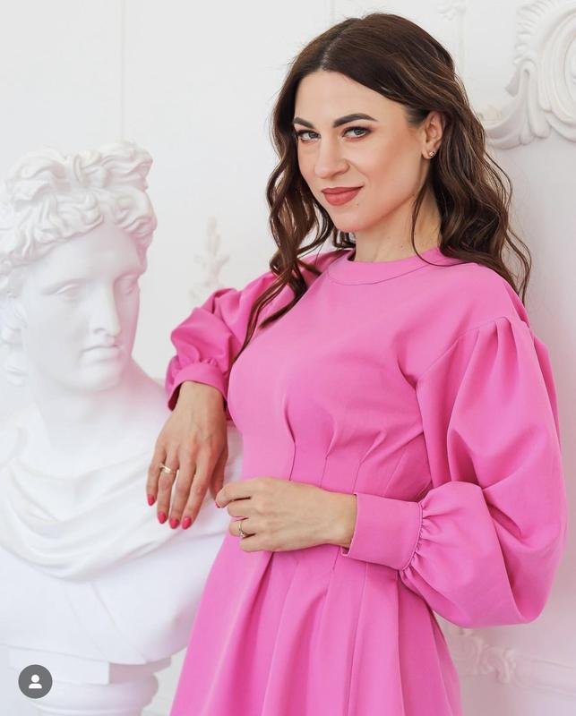 Donna Fashionista Abito Rosa S