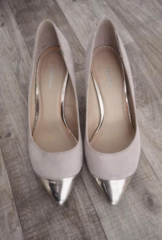 Женские Graceland Туфли Бежевые Замша 36