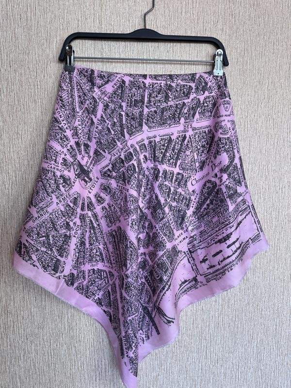 Женский Christian Dior Шарф Розовый Шелк