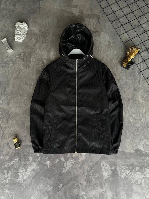 Herren Christian Dior Jacke Schwarz Polyester S