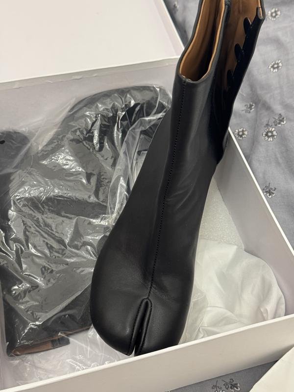 Женские Maison Margiela Таби Обувь Чёрный 41