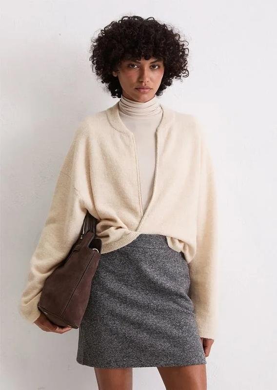 Donna Marc O'Polo Maglione Bianco Lana XS