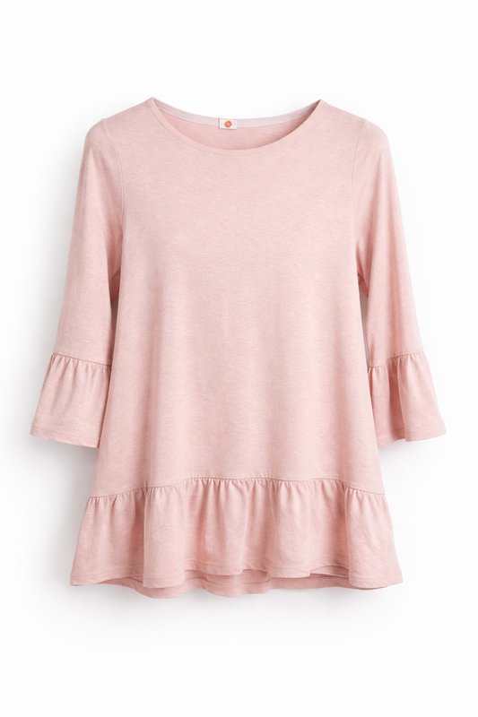 Donna Boden Camicia Rosa Denim S