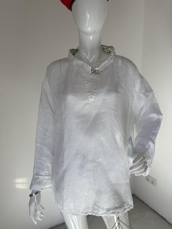 Damen Hugo Boss Hemd Weiß Baumwolle S