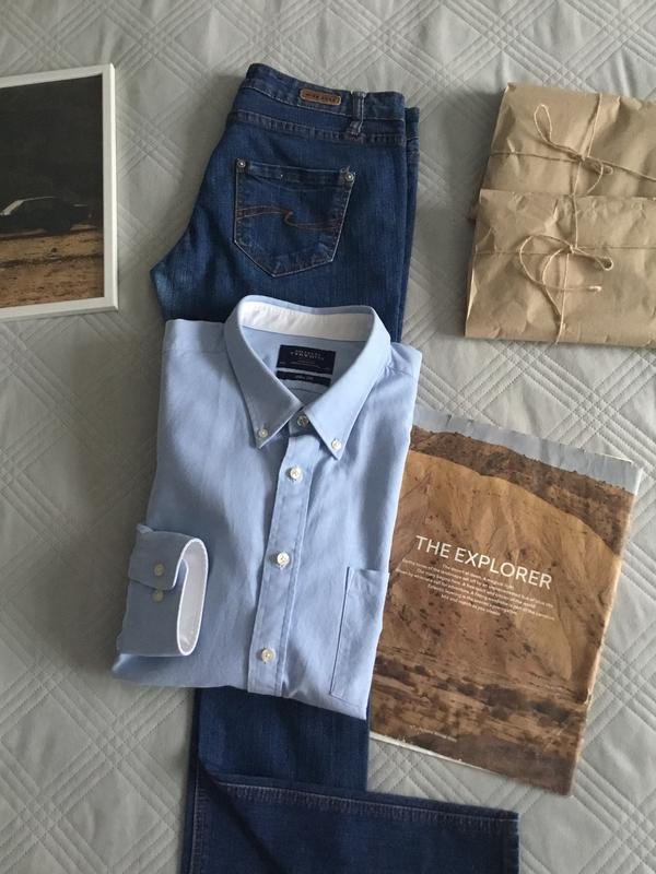 Мужской Charles Tyrwhitt Рубашка Белая Хлопок XXL