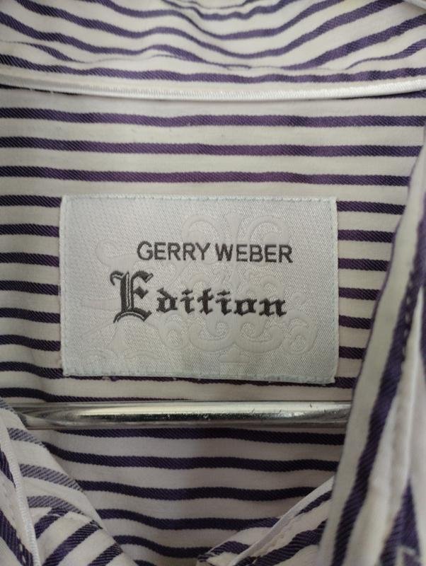 Femme Gerry Weber Chemise Blanche Coton L