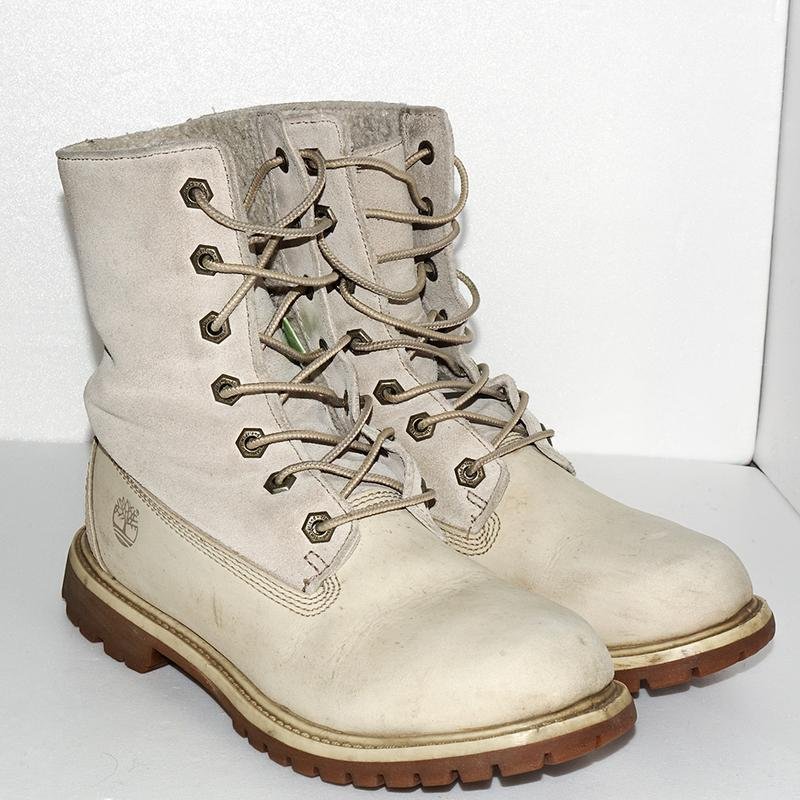 Women Timberland Boots Grey Nubuck 7