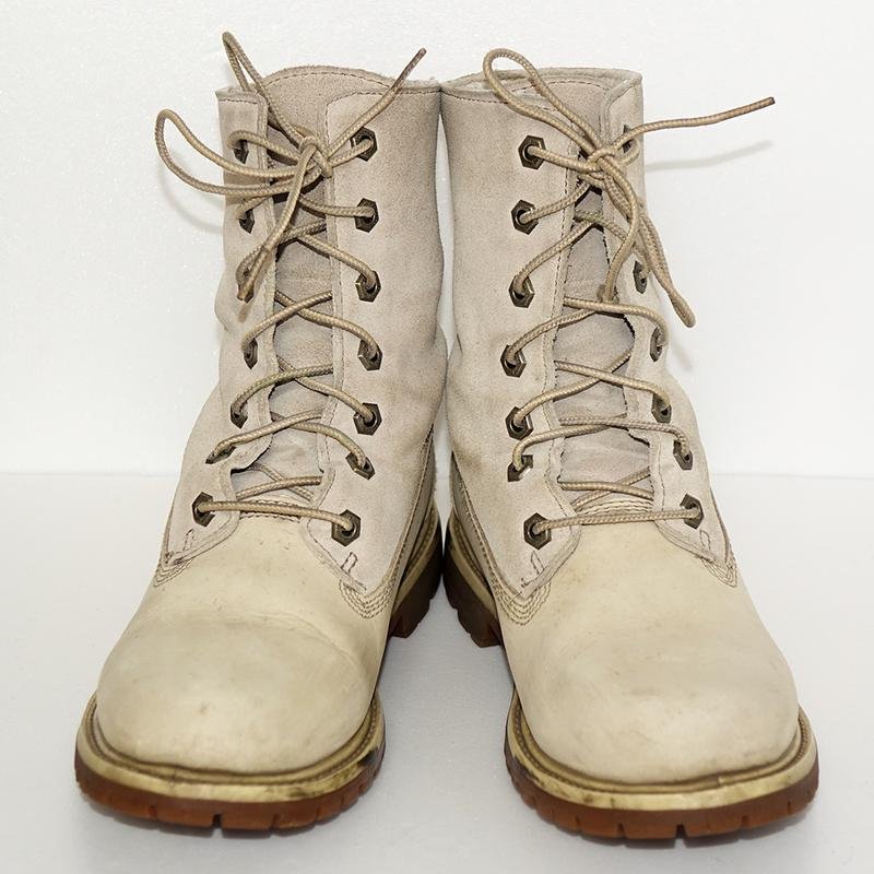 Women Timberland Boots Grey Nubuck 7